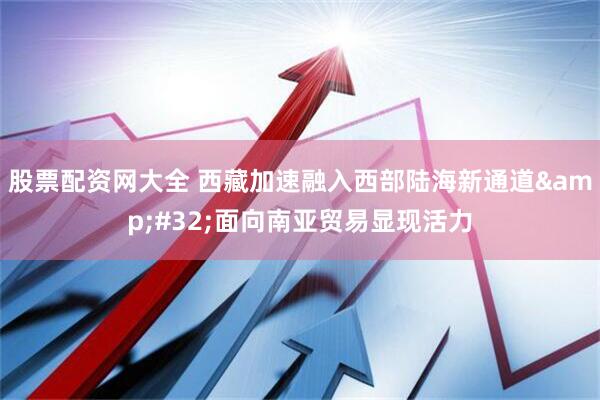 股票配资网大全 西藏加速融入西部陆海新通道&#32;面向南亚贸易显现活力